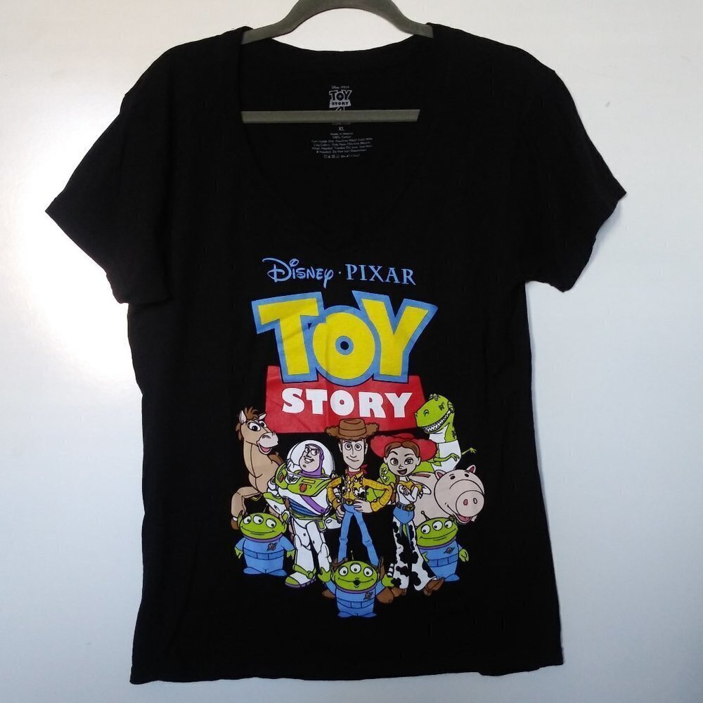 DISNEY PIXAR TOY STORY 4 WOMENS T-SHIRT XL slim